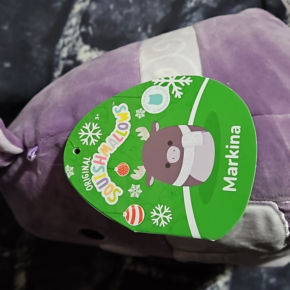 Original  Squishmallow Christmas Markina 7 inch the Reindeer First to Market - Picture 3 of 5